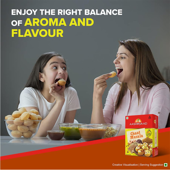 Aashirvaad Chaat Masala 100g - Exquisite Spice Blend