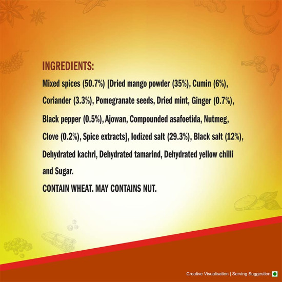 Aashirvaad Chaat Masala 100g - Exquisite Spice Blend
