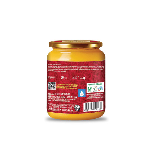 Aashirvaad Svasti Organic Cow Ghee - Rich, Nostalgic Aroma