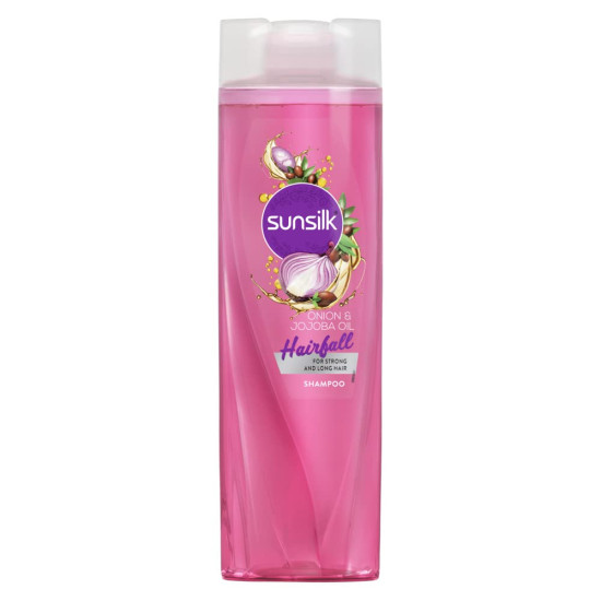 Sunsilk Hairfall Shampoo with Onion & Jojoba Oil - Nourish & Strengthen Hair