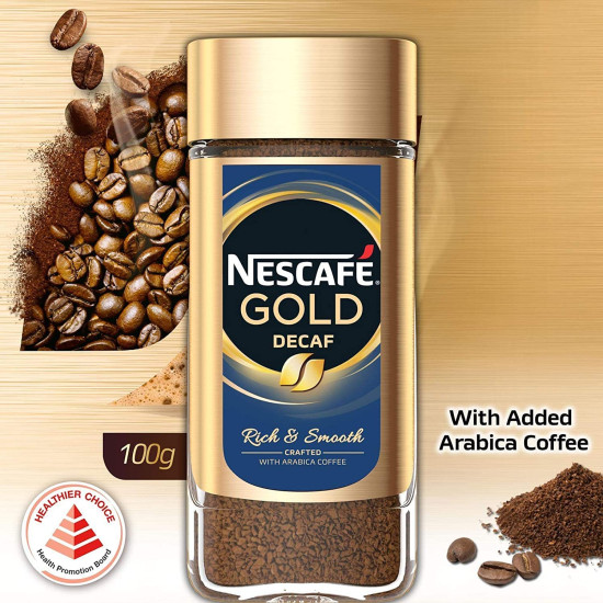 Nescafe Gold Decaf 100g Imported - Rich and Smooth Decaf Coffee