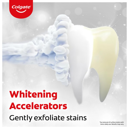 Colgate Visible White 165g Toothpaste - Teeth Whitening & Enamel Protection