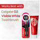 Colgate Visible White 165g Toothpaste - Teeth Whitening & Enamel Protection
