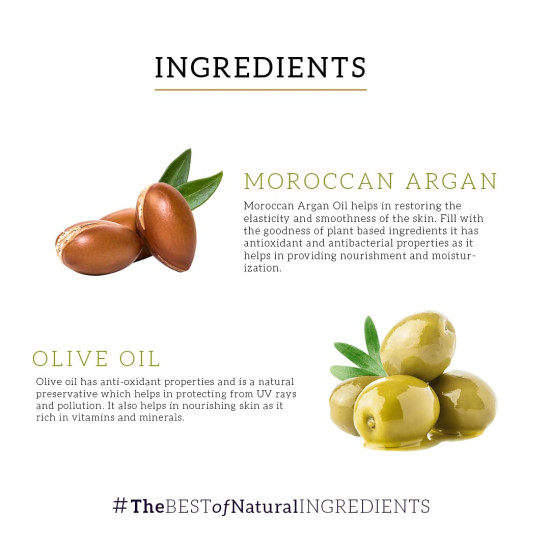 Khadi Natural Moroccan Argan Shampoo - Moisturizing & Repairing Formula for All Hair Types