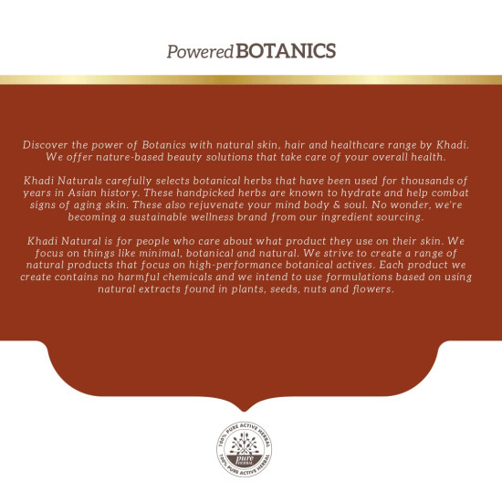 Khadi Natural Moroccan Argan Hair Oil - Shine & Nourish for All Hair Types