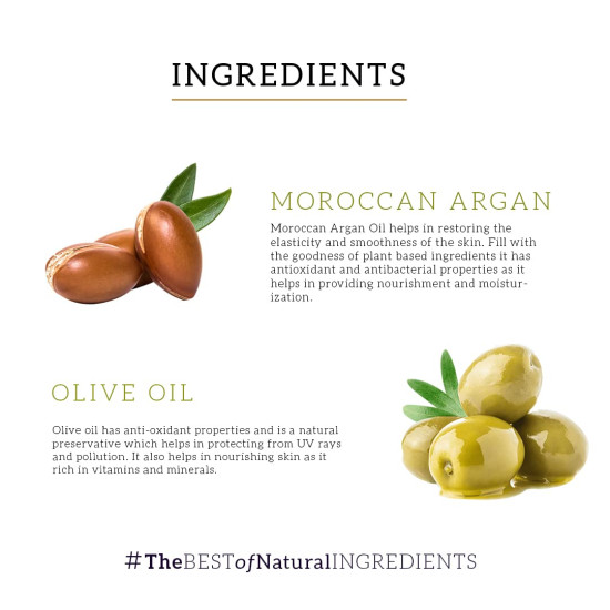 Khadi Natural Moroccan Argan Hair Oil - Shine & Nourish for All Hair Types