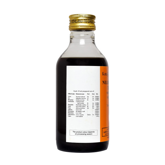 Kottakkal Ayurveda Nilibhringadi Tailam - 200 ml, Enriched With Natural Ingredients
