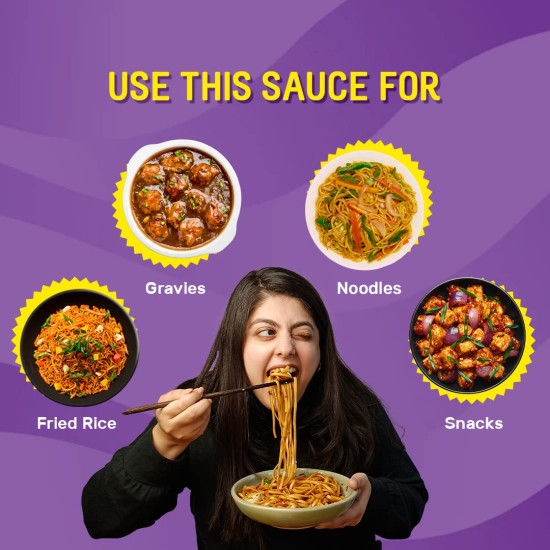 MasterChow Soy & Garlic Stir-Fry Cooking Sauce - Healthy, Low Calorie