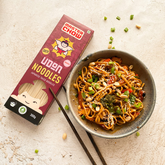 MasterChow Healthy Atta Noodle Pack of 2 - 100% Organic Atta