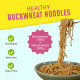MasterChow Healthy Soba Noodles - 70% Buckwheat & 30% Whole Wheat