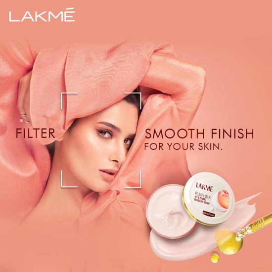 Lakme Peach Milk Soft Creme Face Moisturizer - For Soft, Glowing Skin