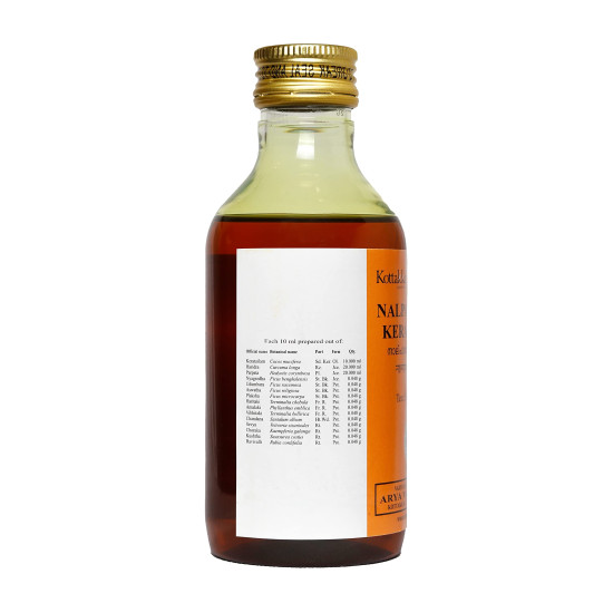 Kottakkal Ayurveda® Nalpamaradi Keratailam - Herbal Skin Oil