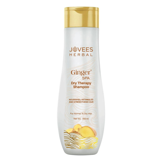 Jovees Herbal Ginger Spa Dry Therapy Shampoo - Nourishes and Strengthens
