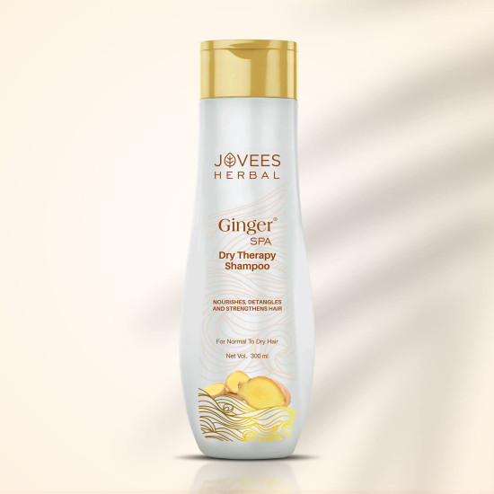 Jovees Herbal Ginger Spa Dry Therapy Shampoo - Nourishes and Strengthens