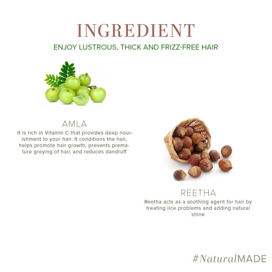 Khadi Natural Amla & Reetha Hair Conditioner 210ml - Hair Fall Rescue