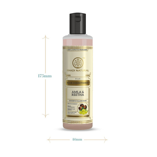 Khadi Natural Amla & Reetha Hair Conditioner 210ml - Hair Fall Rescue