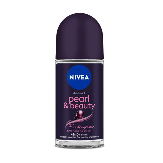 NIVEA Women Deodorant Roll On Pearl & Beauty - Smooth & Fragrant Underarms