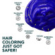 Paradyes Semi-permanent Rudolphi Blue Hair Colour - Aloe-vera Infused