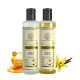 Khadi Natural Honey & Vanilla Hair Cleanser And Conditioner - Revitalizes Dull Scalp