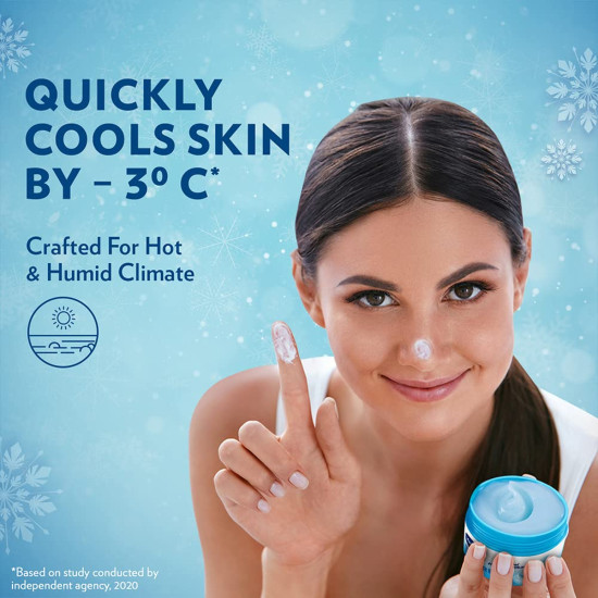 Vaseline Body Ice Cream 185g - Rapid Cooling Gel Crème