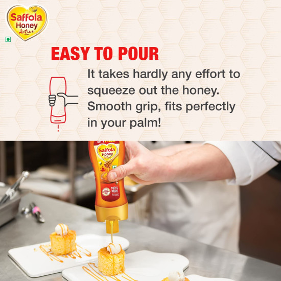 Saffola Honey Active - 100% Pure Sundarban Forest Honey