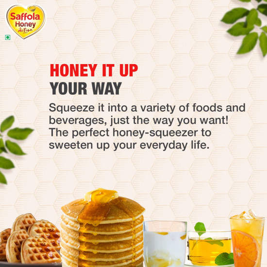 Saffola Honey Active - 100% Pure Sundarban Forest Honey