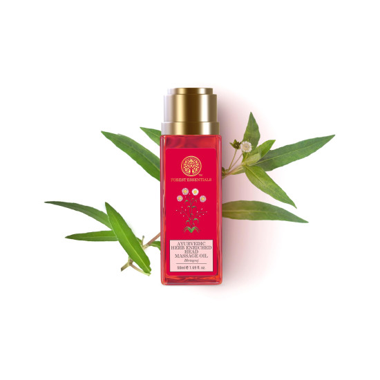 Forest Essentials Ayurvedic Herb Enriched Head Massage Oil - Nourishing Hair Growth