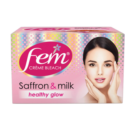 Fem Fairness Saffron & Milk Crème Bleach - Advanced Skin Brightening Fem Fairness Saffron & Milk Crème Bleach - Advanced Skin Brightening