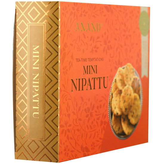 Anand Mini Nippattu/Chekkalu/Thattai - Crunchy Indian Snacks