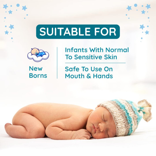 Mother Sparsh 99% Pure Water Baby Wipes - Plant-Based Fabric