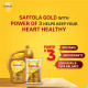 Saffola Gold Refined Oil - Heart-Healthy Cooking Oil Blend