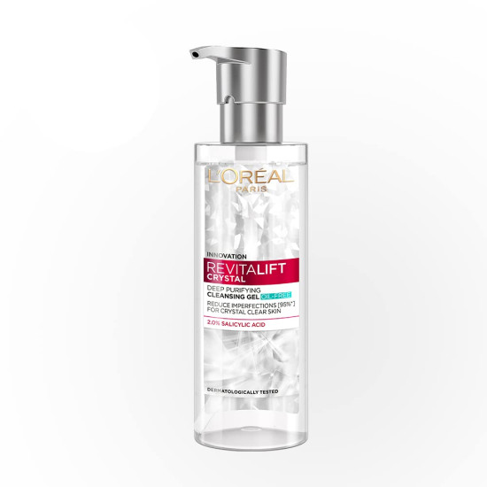 L'Oreal Paris Revitalift Deep Purifying Crystal Cleansing Gel - Deep Skin Purification
