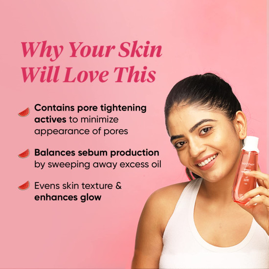 DOT & KEY Watermelon Superglow Pore Tightening Toner - Alcohol-Free, Glowing Skin Solution