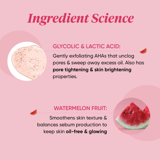 DOT & KEY Watermelon Superglow Pore Tightening Toner - Alcohol-Free, Glowing Skin Solution