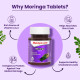 Baidyanath Moringa Tablets 60 Tablets (Pack of 1) –Drumstick Leaf Tablets| Helpful in Overall Health and Wellness and Gut Balance(60 Tablets)