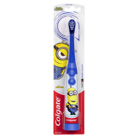 Colgate Kids Minions Battery Powered Toothbrush - Fun & Effective Oral Care