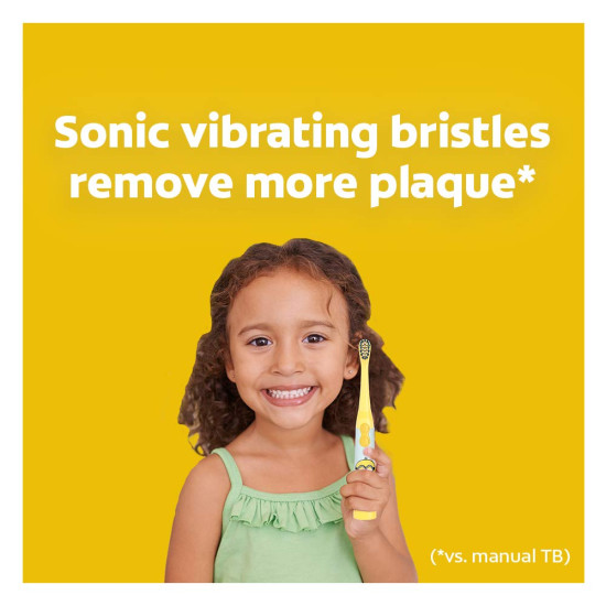 Colgate Kids Minions Battery Powered Toothbrush - Fun & Effective Oral Care