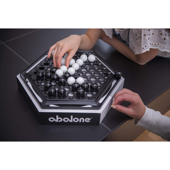 Funskool Abalone Strategy Game - Dynamic Marble Game for Kids