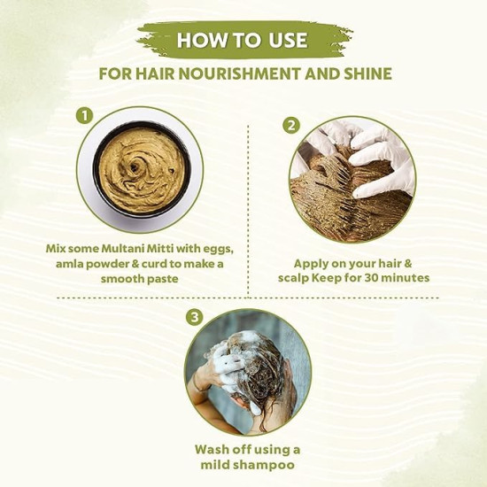 Livshine Natural Multani Mitti - Stone Form for All Skin Types
