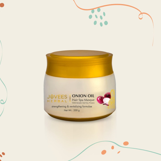 Jovees Herbal Onion Oil Hair Spa Masque - Hair Fall Control
