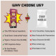 MasterChow Healthy Wheat Udon Noodles - 100% Whole Wheat, No Preservatives