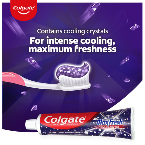 Colgate MaxFresh Toothpaste - Purple Gel with Menthol