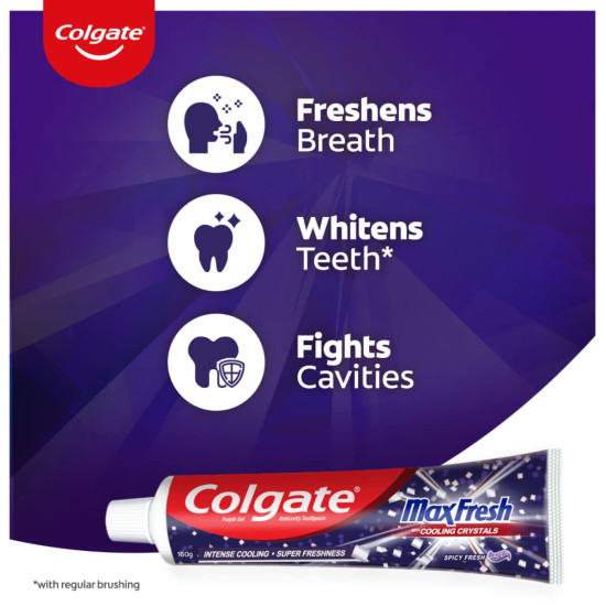 Colgate MaxFresh Toothpaste - Purple Gel with Menthol