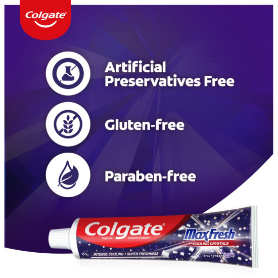 Colgate MaxFresh Toothpaste - Purple Gel with Menthol