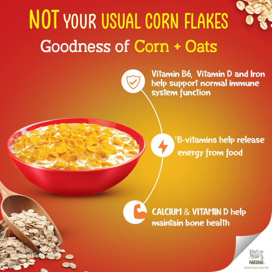 NESTLE GOLD Crunchy Oat and Corn Flakes - Nutritious Combo Pack