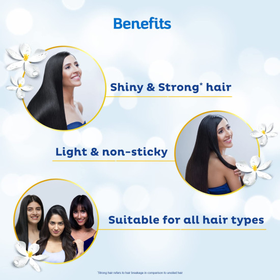 Parachute Advansed Jasmine Gold Non-Sticky Coconut Hair Oil & Soft Touch Body Lotion - Nourishing Care