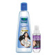 Parachute Advansed Jasmine Gold Non-Sticky Coconut Hair Oil & Livon Hair Serum - 24-hour Frizz-Free Smoothness