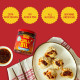 MasterChow Combo of Mild Chilli Oil Sauce & Double Trouble 2X Spicy Sichuan Chilly Oil Sauce - Authentic Sichuan Flavors