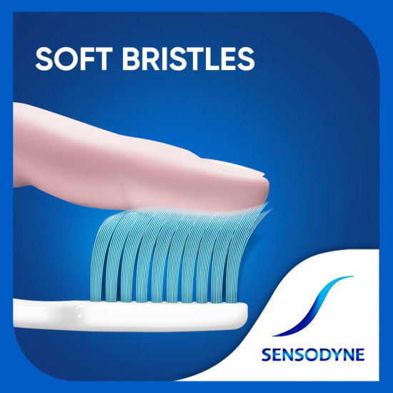 Sensodyne Sensitive Manual Toothbrush - Soft Bristles for Gentle Cleaning