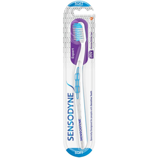 Sensodyne Expert Toothbrush - Soft Bristles for Gentle Cleaning